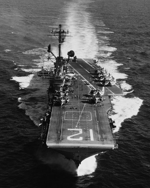 The USS Hornet.