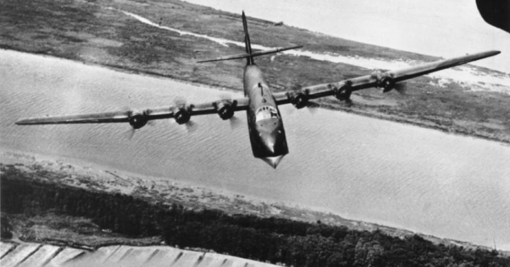 BV 222 mid-flight