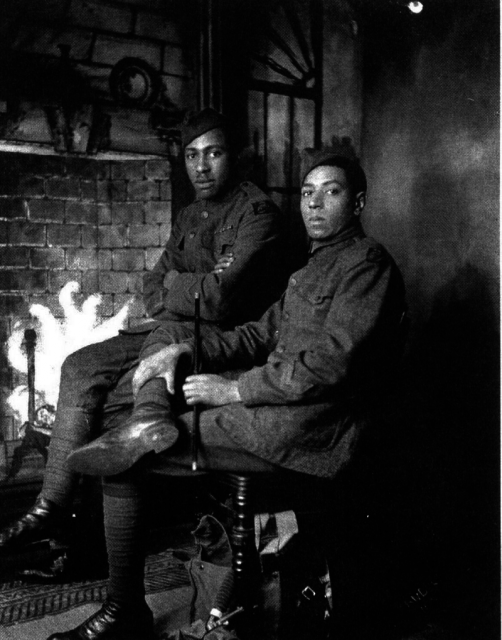 Henry Lincoln Johnson and Needham Roberts in 1918