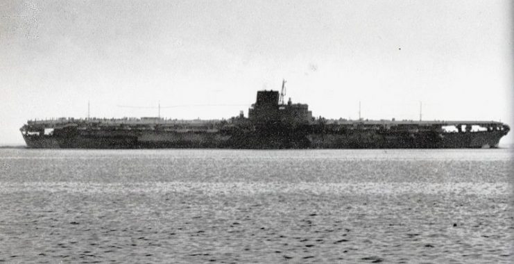The Japanese carrier Shinano was the biggest carrier in World War II, and the largest ship destroyed by a submarine