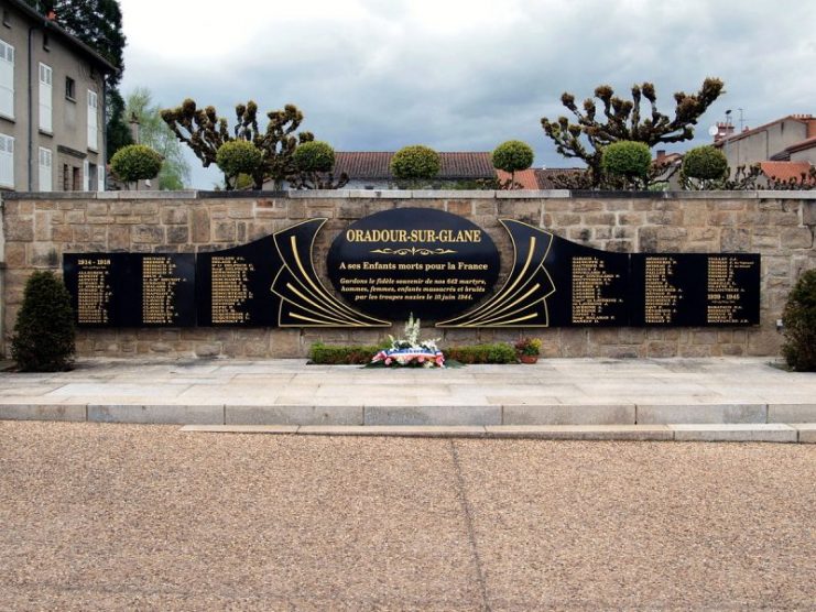Oradour-sur-Glane memorial.