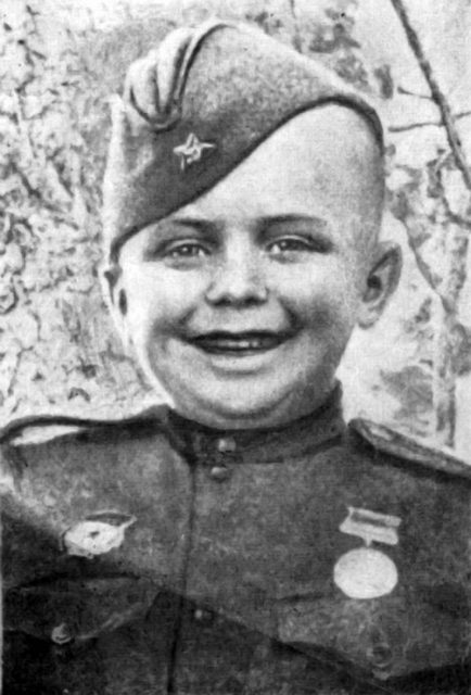 Sergey Aleshkov: the youngest Soviet soldier.