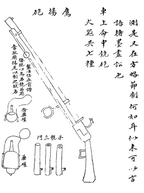 A large jingal from the Shenqipu.