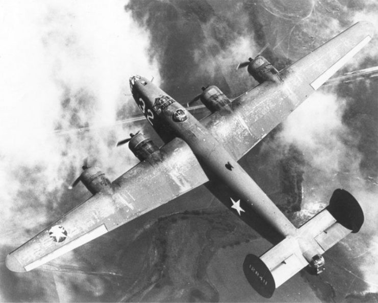 B-24 from above.