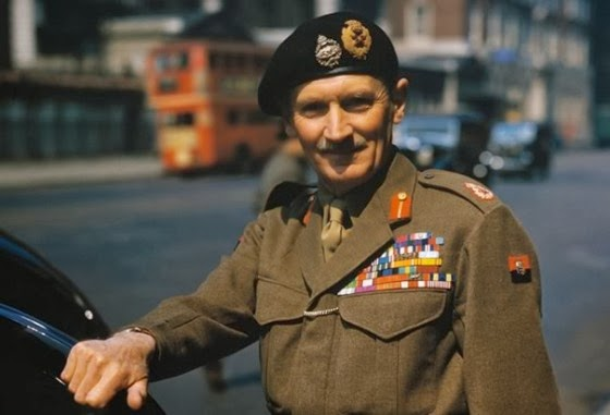 Field Marshal Bernard Law Montgomery, 1st Viscount Montgomery of Alamein. His affectionate nickname is “Monty” and he served Britain for 50 years – 1908-1958.