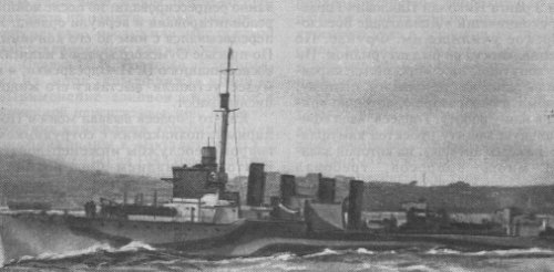 Soviet destroyer Deyatelny