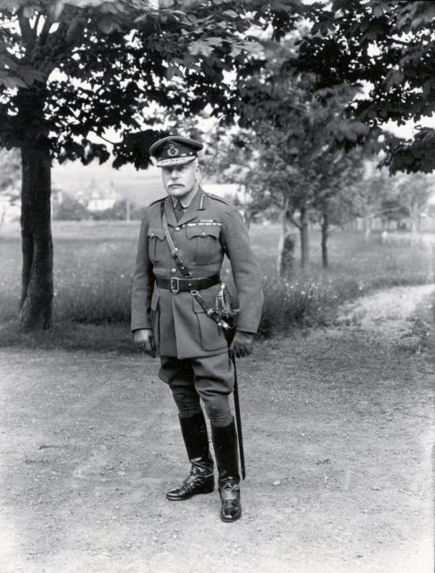 Field Marshal Douglas Haig.