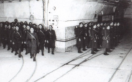 French soldiers on Maginot Line