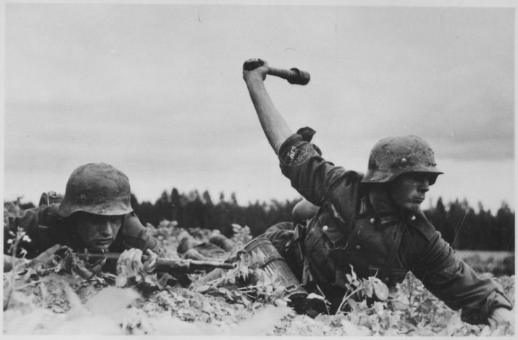 German troops in the Soviet Union, 1941