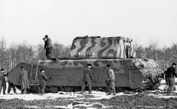 Panzerkampfwagen VIII Maus,17 March 1944, Boblingen