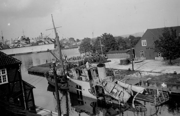 Minelayer Lougen sunken on 29 August 1943