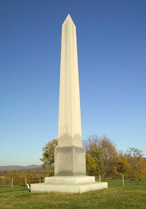 The 9th New York’s monument at Antietam