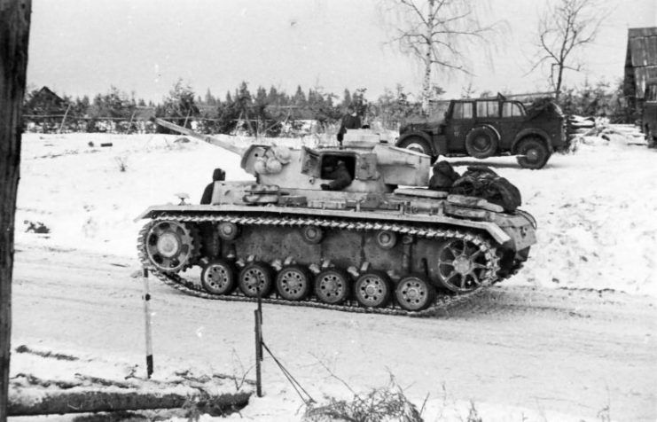 Panzer III Ausf J of the 12 Panzer division
