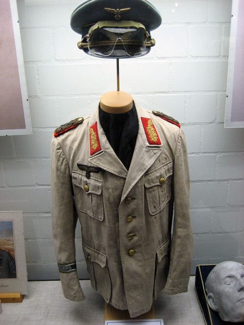 Rommel’s Africa uniform.