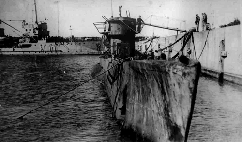 Germany submarine U-977 in Mar del Plata