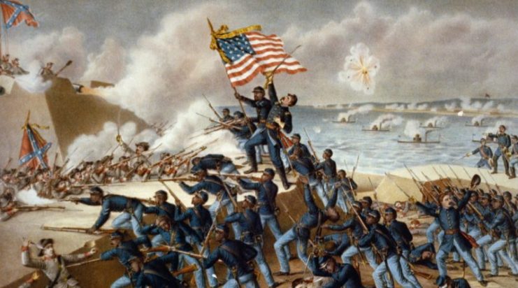 The Civil War: The Storming of Ft Wagner.
