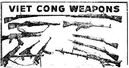 1966 US Army “Jungle And Guerrilla Warfare” booklet, this collection of Viet Cong firearms includes