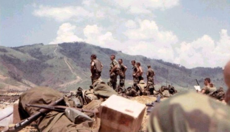 3rd Battalion 3rd Marines’s command group at Vandegrift Combat Base.