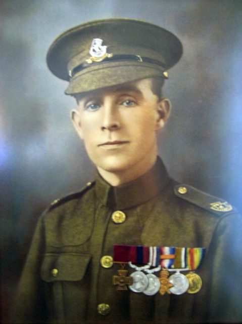 Pte Henry Tandey (Victoria Cross, Distinguished Conduct Medal, Military Medal) was an English recipient of the Victoria Cross, the highest and most prestigious award for gallantry in the face of the enemy that can be awarded to British and Commonwealth forces.