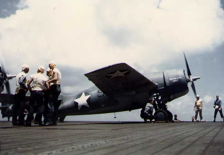 Wildcat ‘Rosenblatt’s Reply’ aboard USS Suwanee, 1942-43