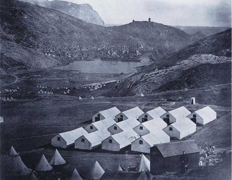 Army camp in Balaklava.