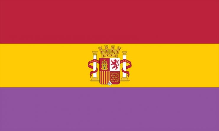 Flag of the Second Republic of Spain