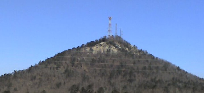 Currahee Mountain in Georgia
