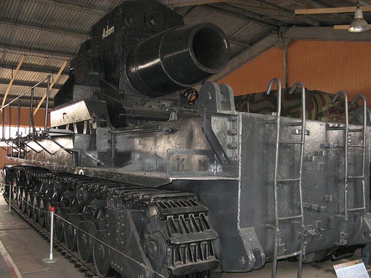 Karl-Gerät at the Kubinka Tank Museum, Russia. Photo: Kastey CC BY-SA 4.0