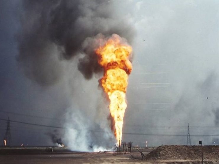 Kuwaiti Oil Fire