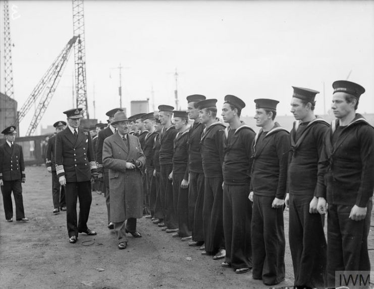 Section Belge of the Royal Navy.