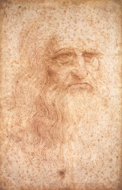 Leonardo da Vinci – presumed self-portrait
