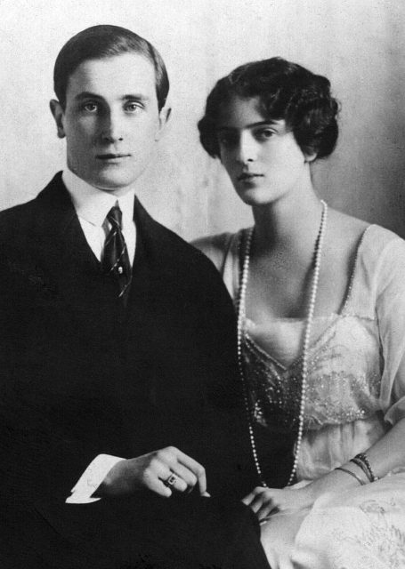 Princess Irina of Russia and her husband, Prince Felix Yusupov.
