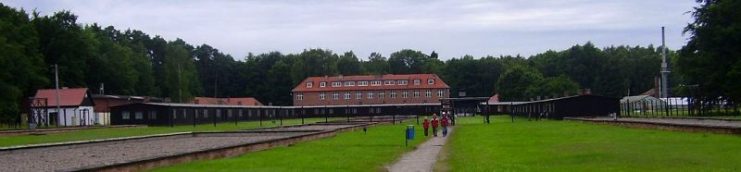 Stutthof concentration camp where small quantities of soap are believed to have been made from the bodies of human victims.
