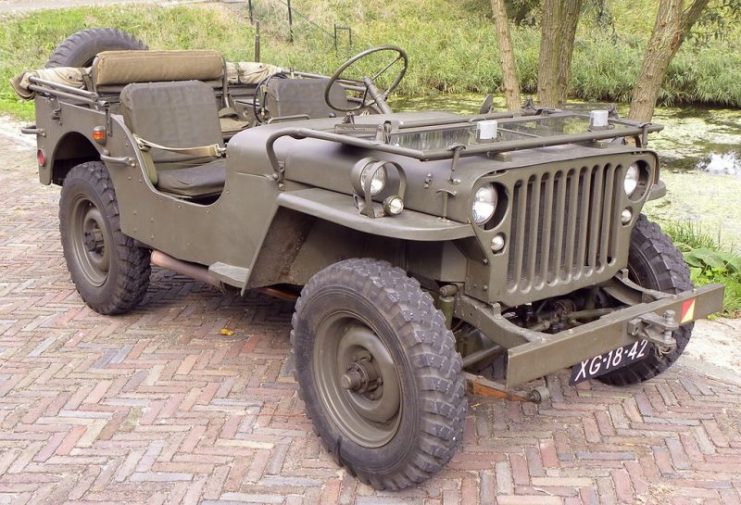 A 1943 Willys Jeep, the basis for the design of jeepneys. Photo: Joost J. Bakker / CC BY 2.0