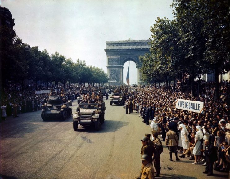 Liberation of Paris,1944.