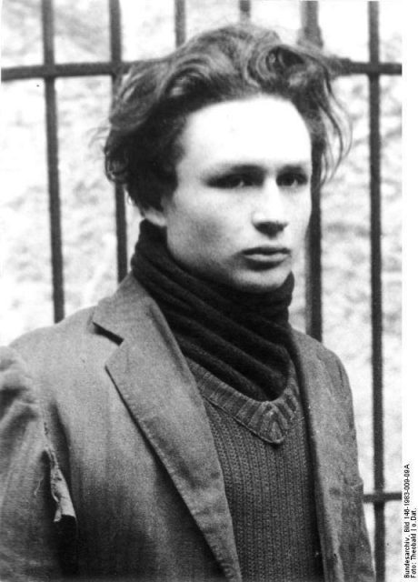 Polish Jew Marcel Rayman, member of the French resistance, after being arrested by Germans, c. 1943-1944