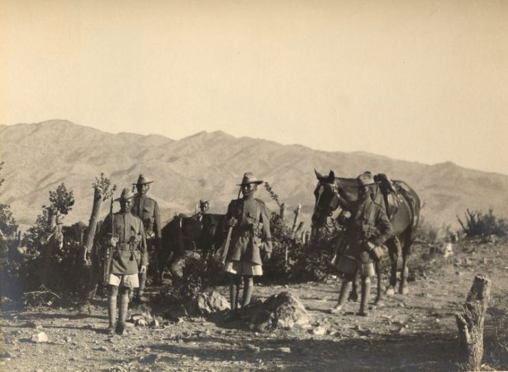2nd/5th Royal Gurkha Rifles, who were stationed in the North-West Frontier following the 1919–20 campaign