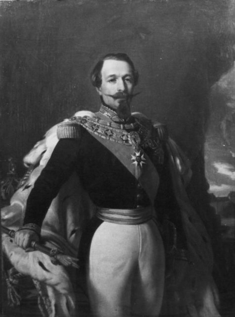 Painting of Napoleon III
