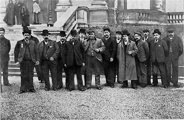 British fishermen in Paris to testify before the International Commission of Inquiry on the Dogger Bank Incident. French magazine L’Illustration, 28 January 1905