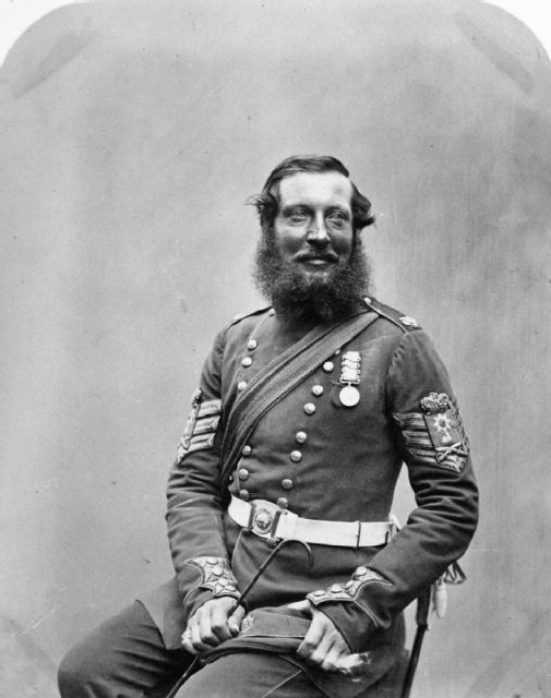 Portrait Colour Sergeant Absolom Durrant, Coldstream Guards.