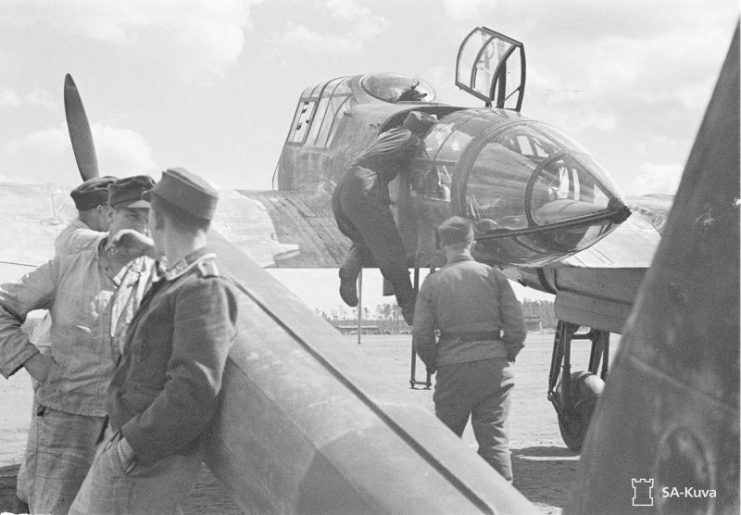Focke-Wulf Fw 189 A of the 1.(H) 32 June 1943