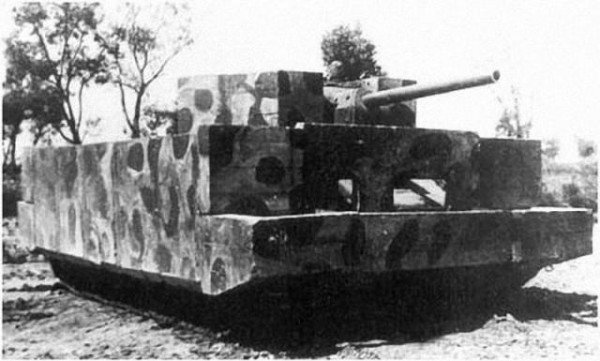 T-34 with concrete armor