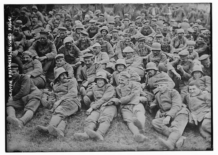 German prisoners, Messines Ridge.