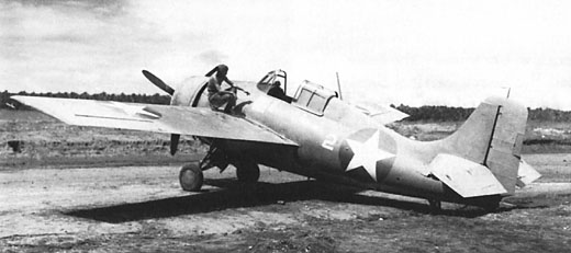 Grumman F4F Wildcat at Henderson Field, Guadalcanal, October 1942