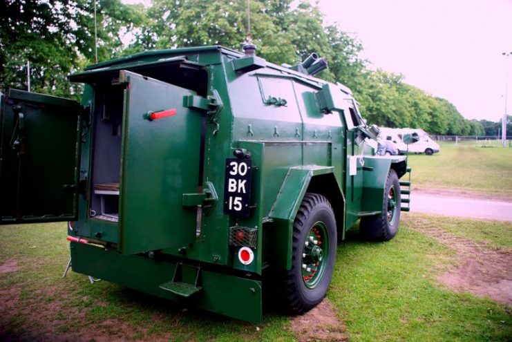 Humber 1 ton truck, armoured – “Pig”.Photo: Robert Soar CC BY-NC-ND 2.0