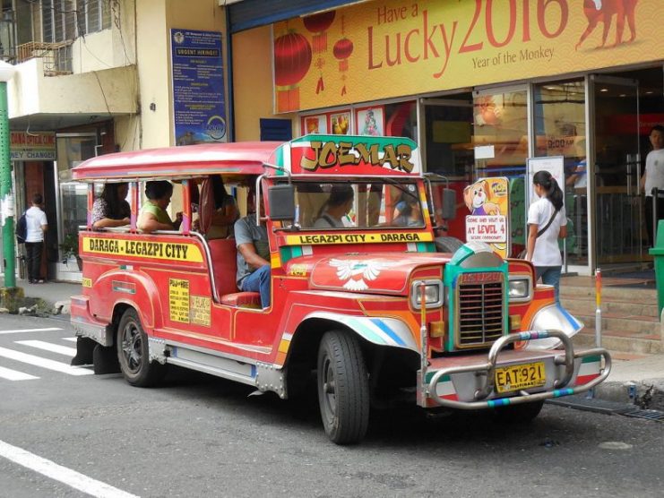 A typical jeepney. Photo: Lawrence Ruiz – CC BY-SA 4.0