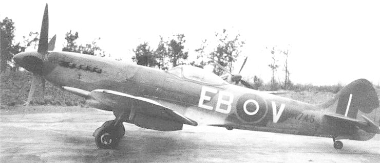 Late Supermarine Spitfire F.MK XIV, 41 Squadron May 1945
