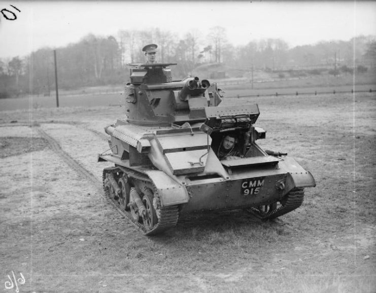 Light Tank Mk.VIA of the 3rd King’s Own Hussars.