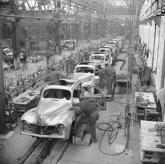 Peugeot assembley line