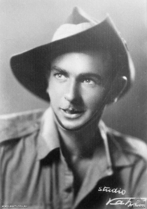 Private Bruce Kingsbury, c. 1940
